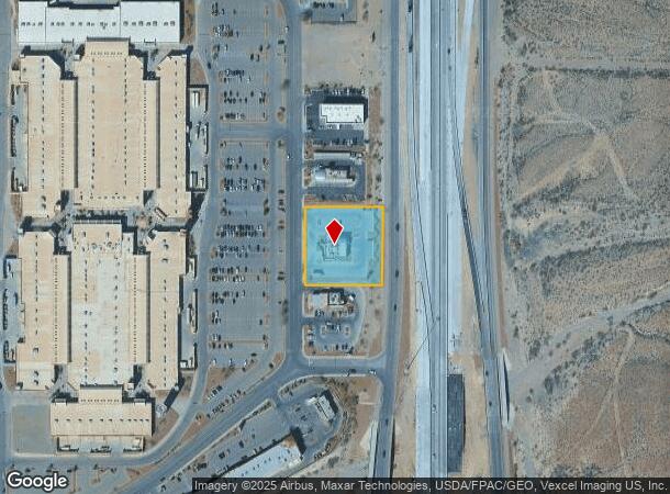 7061 S Desert Blvd, El Paso, TX Parcel Map