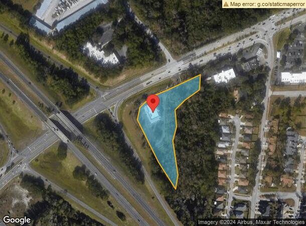  1201 Monument Rd, Jacksonville, FL Parcel Map