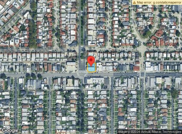  2921 W Vernon Ave, Los Angeles, CA Parcel Map