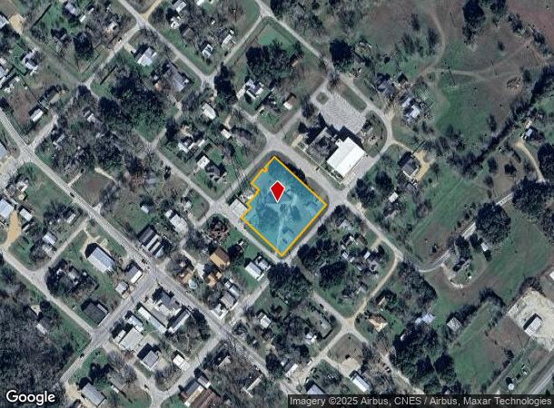  515 N Colorado St, Burton, TX Parcel Map