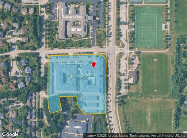  504 Commons Rd, Naperville, IL Parcel Map