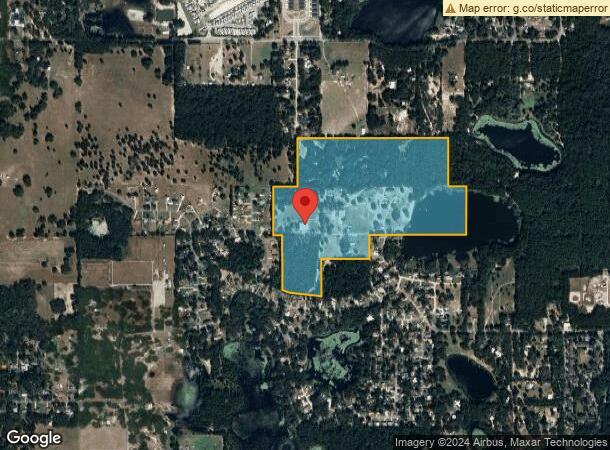  36540 Via Marcia, Fruitland Park, FL Parcel Map