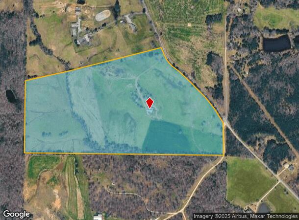 629 Salley Davis Rd Ne, Armuchee, GA Parcel Map