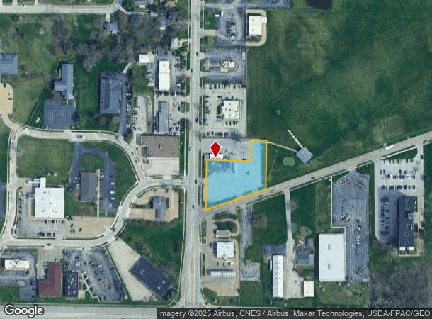  2180 53Rd St, Moline, IL Parcel Map