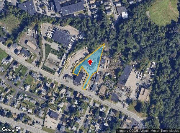 105 Fletcher Ave, Cranston, RI Parcel Map