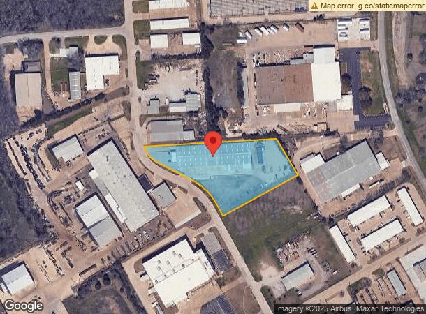  617 S 4Th Ave, Mansfield, TX Parcel Map