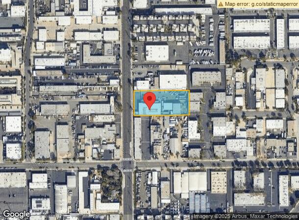  1626 Placentia Ave, Costa Mesa, CA Parcel Map