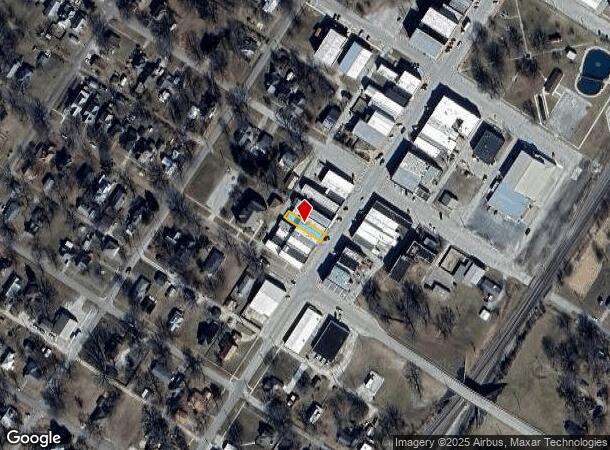 114 S Main Street Usa, Marceline, MO Parcel Map