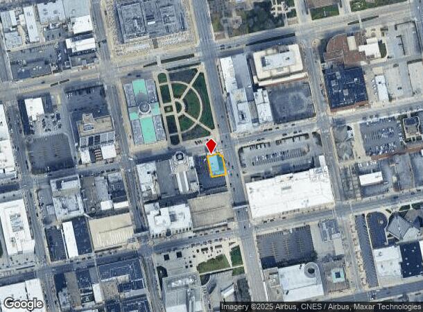  132 E Berry St, Fort Wayne, IN Parcel Map