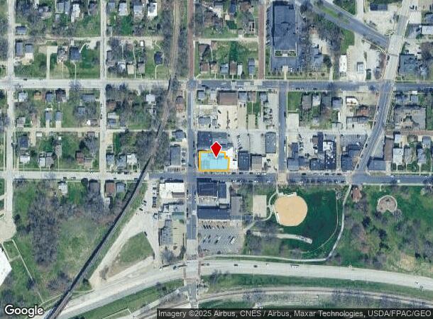  2108 E 11Th St, Davenport, IA Parcel Map