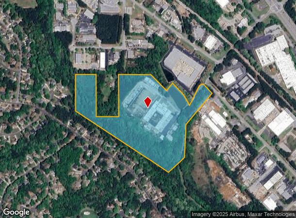  1 Paschall Rd, Peachtree City, GA Parcel Map