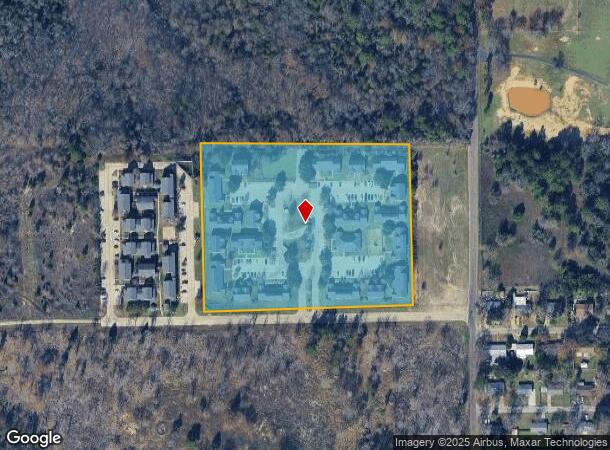 900 Barbara St, Athens, TX Parcel Map