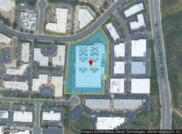 6935 Flanders Dr, San Diego, CA Parcel Map