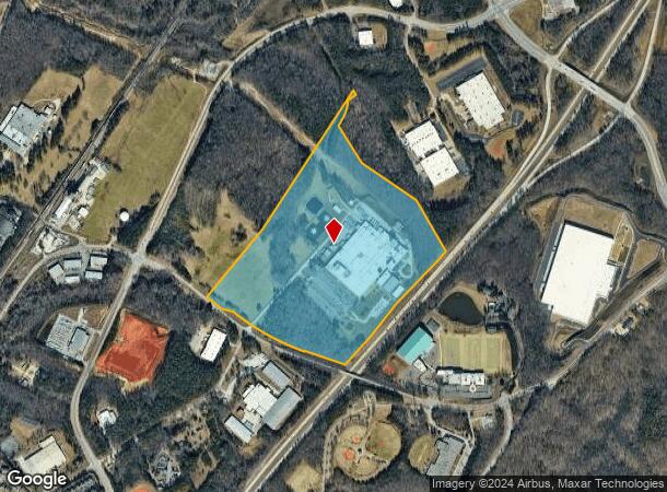  4500 Atlanta Hwy, Flowery Branch, GA Parcel Map