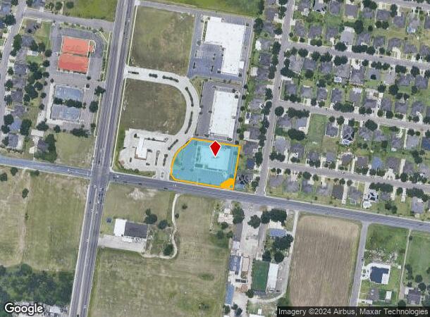  1512 S Lone Star Way, Edinburg, TX Parcel Map