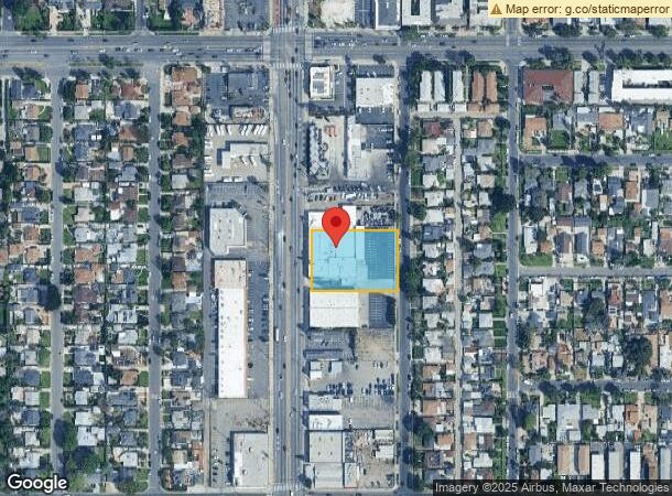  6300 Sepulveda Blvd, Van Nuys, CA Parcel Map