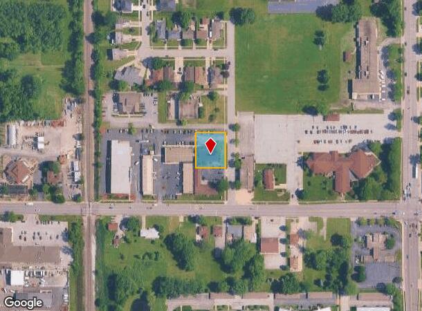  9696 Gordon Dr, Highland, IN Parcel Map