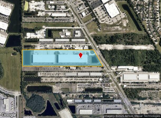  7600 Narcoossee Rd, Orlando, FL Parcel Map