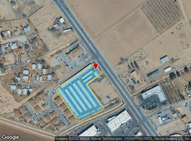  10560 N Loop Dr, Socorro, TX Parcel Map