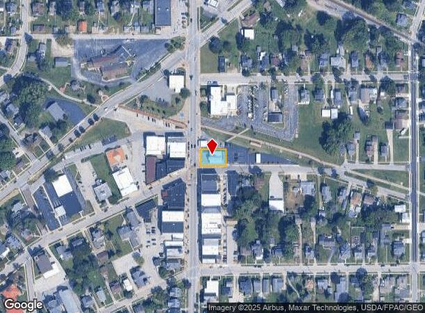 100 N Main St, Clyde, OH Parcel Map