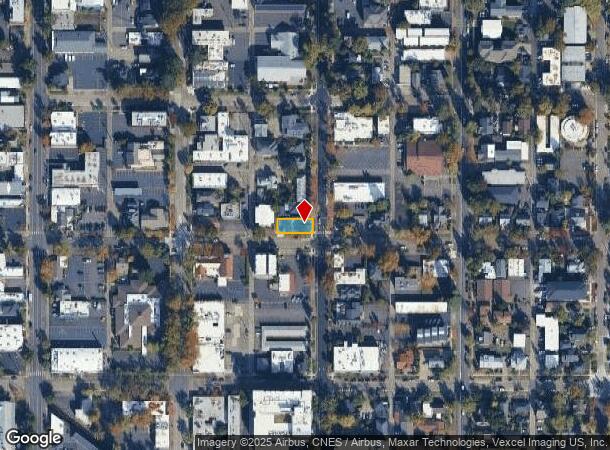  1492 Pearl St, Eugene, OR Parcel Map