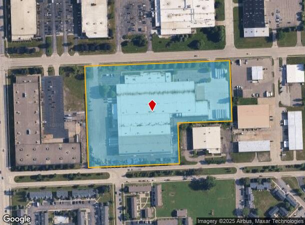 2100 Dove St, Port Huron, MI Parcel Map