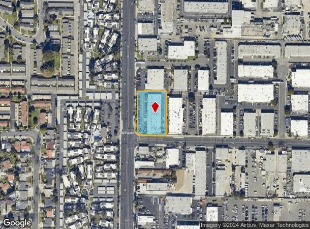  3101 S Main St, Santa Ana, CA Parcel Map