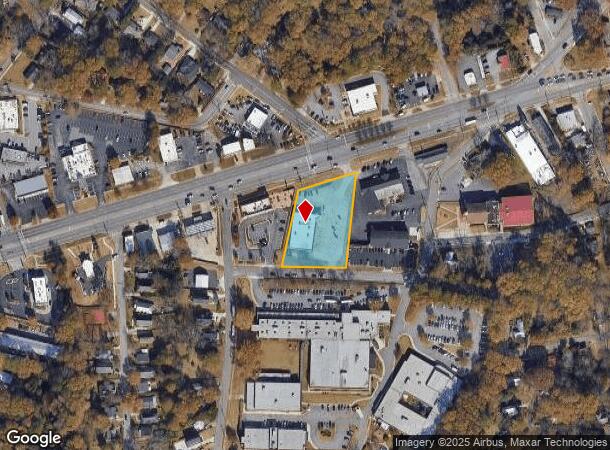  1875 W Broad St, Athens, GA Parcel Map
