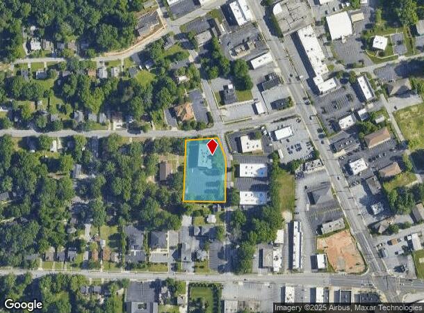 1321 Long St, High Point, NC Parcel Map