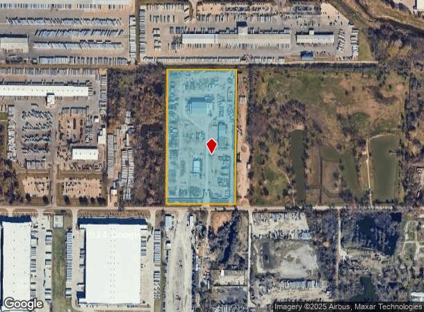  502 W Oakdale Rd, Grand Prairie, TX Parcel Map