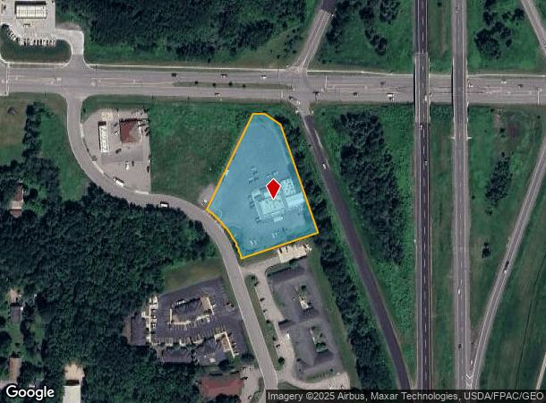 450 Orbiting Dr, Mosinee, WI Parcel Map