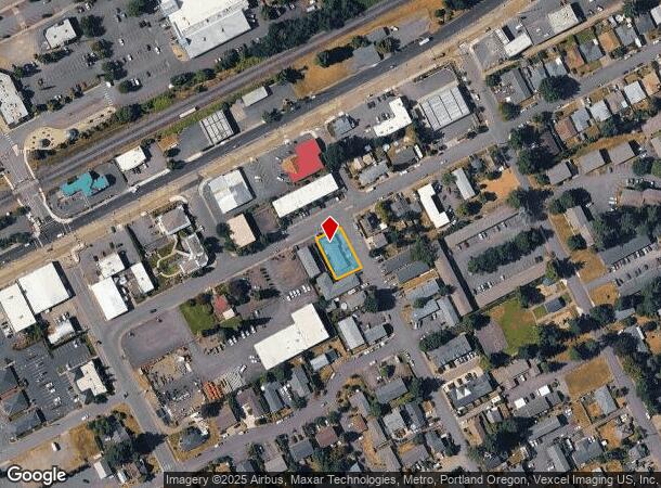  209 S Knott St, Canby, OR Parcel Map