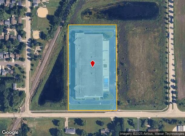 711 E Fairview Dr, Dekalb, IL Parcel Map