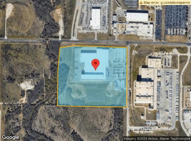  3833 Airport Rd, Denton, TX Parcel Map