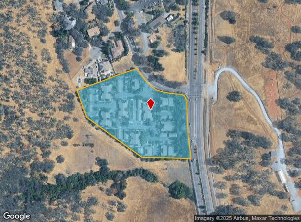  1026 Olson Ln, El Dorado Hills, CA Parcel Map