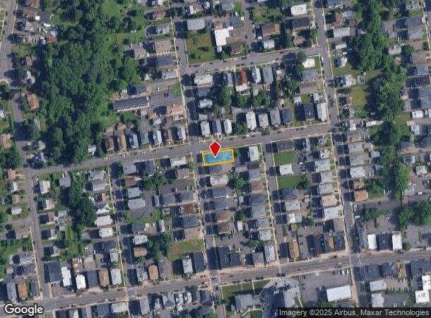  107 Gold St, New Britain, CT Parcel Map