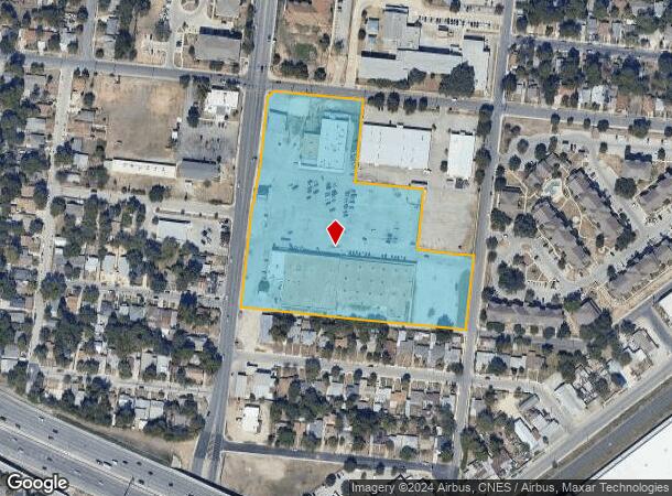  2118 S Zarzamora St, San Antonio, TX Parcel Map