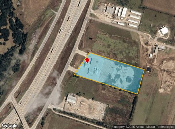 15881 S Ih 35 Service Rd, Salado, TX Parcel Map