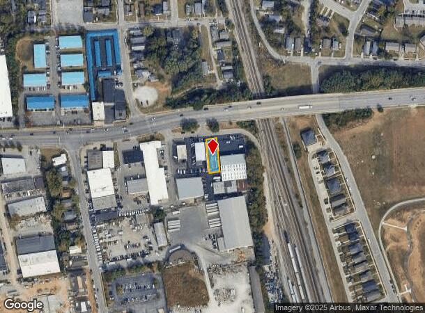  1040 W High St, Lexington, KY Parcel Map