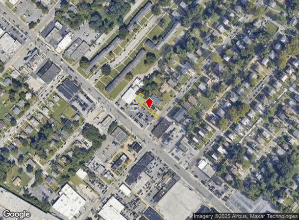  4018 W Strathmore Ave, Baltimore, MD Parcel Map