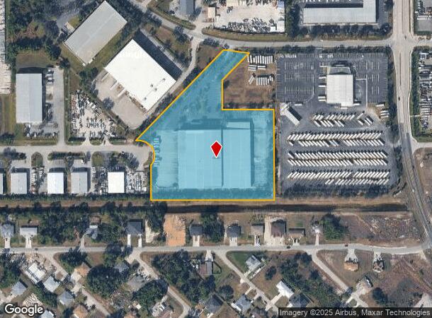 351 Leonard Blvd N, Lehigh Acres, FL Parcel Map