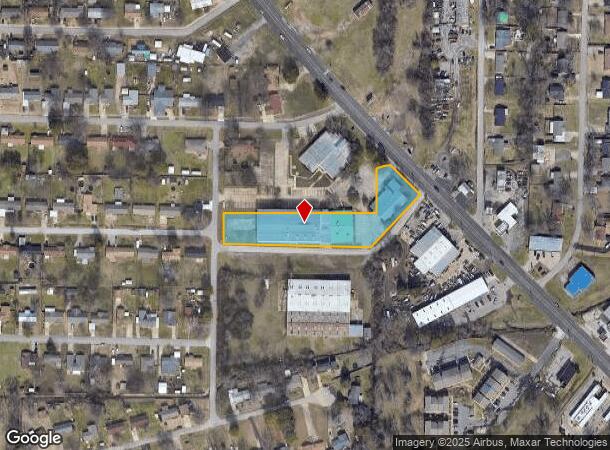929 D St, Barling, AR Parcel Map