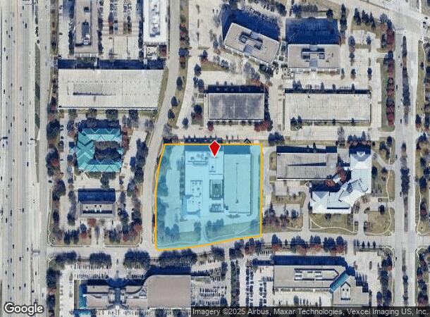 6800 Bishop Rd, Plano, TX Parcel Map