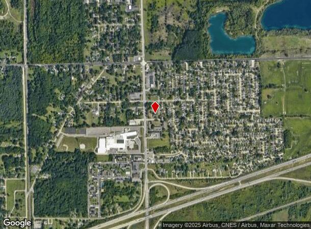 9526 Biddle St, Romulus, MI Parcel Map