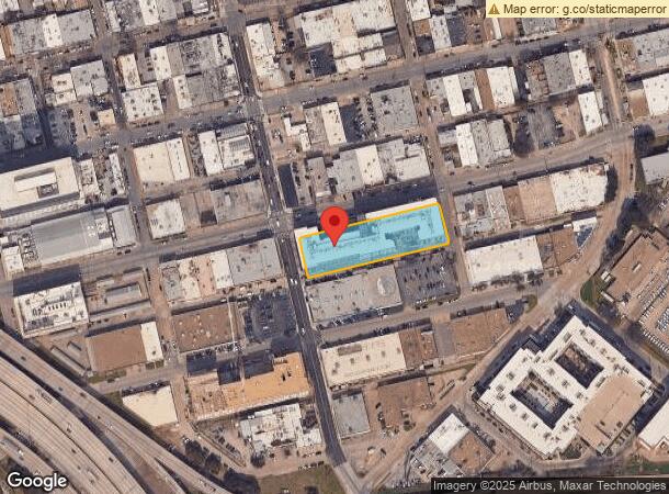  2900 Canton St, Dallas, TX Parcel Map