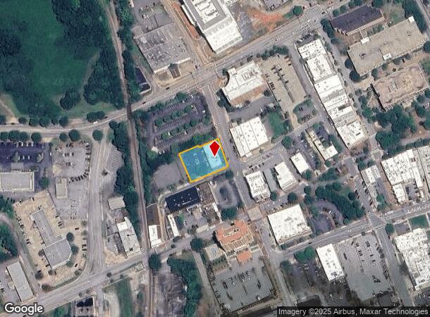  210 Ezell St, Spartanburg, SC Parcel Map