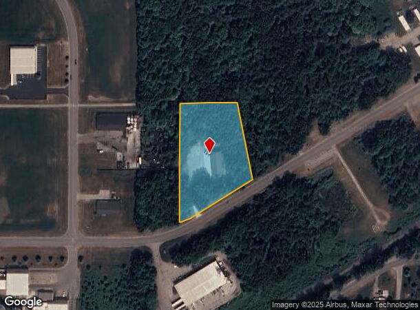  1531 Locust St, Fremont, MI Parcel Map