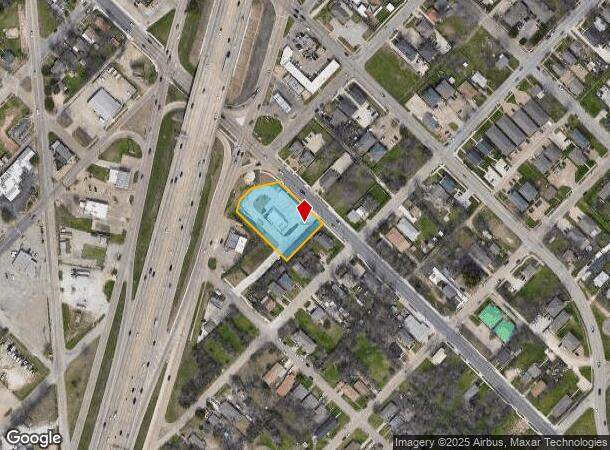 1719 S 18Th St, Waco, TX Parcel Map