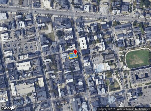  1349 Main St, Cincinnati, OH Parcel Map