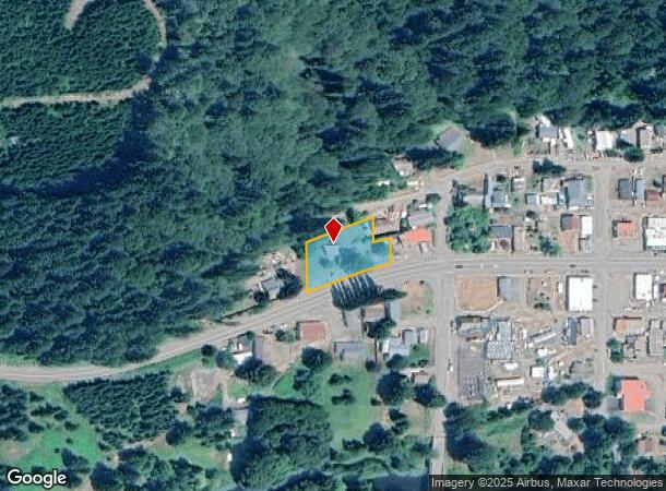  185 W Main St, Alsea, OR Parcel Map
